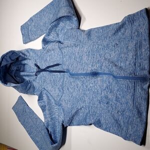 Pony Blue Zip up Hoodie  Boys Medium